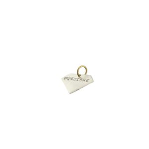 diamond shaped minimal dog tag