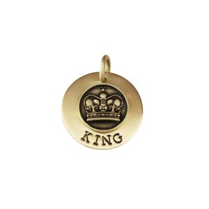 King Crown Dog Tag ID