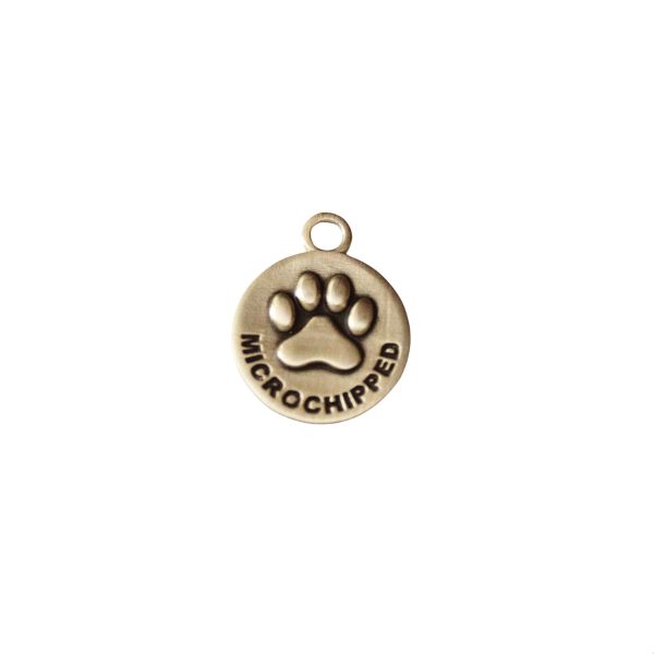 Microchipped Minimal Add-on Dog Tag ID