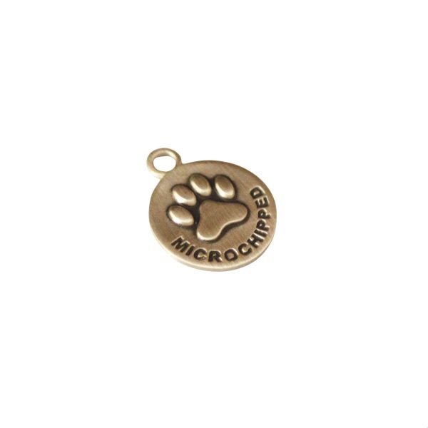 Microchipped Minimal Add-on Dog Tag ID