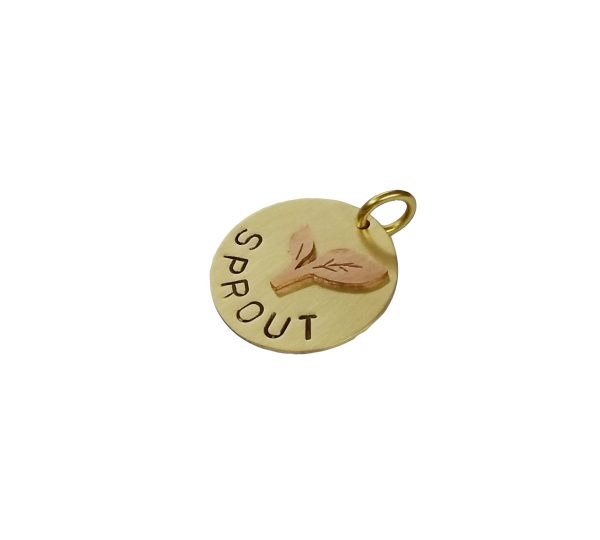 Sprout Puppy Dog ID Tag for Collar (2)